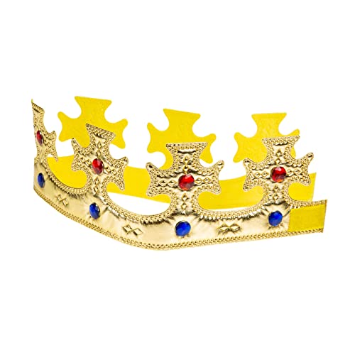 TOYANDONA Prinz für Jungen Goldene Tiara für Perfektes Kostümzubehör für Halloween und Geburtstagsfeiern Leicht und Bequem für Rollenspiele und Aufführungen TOYANDONA Prinz für Jungen Goldene Tiara für Perfektes Kostümzubehör für Halloween und Geburtstagsfeiern Leicht und Bequem für Rollenspiele und Aufführungen von TOYANDONA
