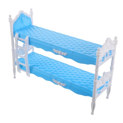 TOYANDONA Prinzessin Puppen Etagenbett Miniatur Babypuppen Etagenbett Puppenmöbel Für Hausspielzeug Doppelschicht Mini Betten Für Ideales Modellzubehör Für Puppenhaus Dekoration TOYANDONA Prinzessin Puppen Etagenbett Miniatur Babypuppen Etagenbett Puppenmöbel Für Hausspielzeug Doppelschicht Mini Betten Für Ideales Modellzubehör Für Puppenhaus Dekoration von TOYANDONA