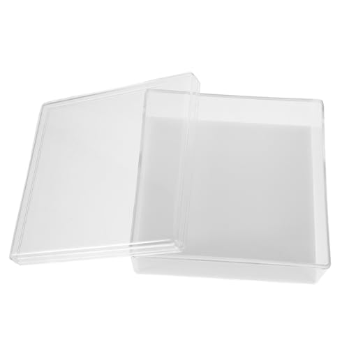 TOYANDONA Probenbox Transparente Vitrine Probenaufbewahrungsbox Probenvitrine Probenwerkzeug Pin Sammlung Vitrine Für Figuren Probenschattenrahmen Aus Acryl von TOYANDONA