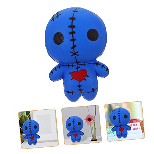 TOYANDONA Puppe Squeeze- für kinderspielzeug horrorpuppe kleine Spukpuppe gruselige Puppen Umweltfreundliches PU-Material aus Polyurethanschaum Blue TOYANDONA Puppe Squeeze- für kinderspielzeug horrorpuppe kleine Spukpuppe gruselige Puppen Umweltfreundliches PU-Material aus Polyurethanschaum Blue von TOYANDONA