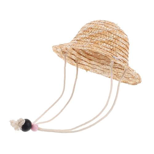 TOYANDONA Puppe Strohhut Miniatur Figuren Mini-Zylinder Kappe Strohhüte Zum Basteln Makramee Kleine Strohhüte Korb Sonnenhut Oft Ausgestopfte Plüschpuppe Mini-Hut Mütze Bausatz Lappen TOYANDONA Puppe Strohhut Miniatur Figuren Mini-Zylinder Kappe Strohhüte Zum Basteln Makramee Kleine Strohhüte Korb Sonnenhut Oft Ausgestopfte Plüschpuppe Mini-Hut Mütze Bausatz Lappen von TOYANDONA