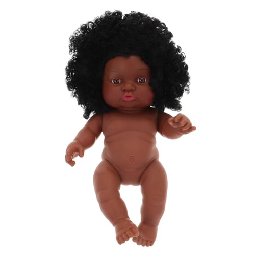 TOYANDONA Puppen für Mädchen Babypuppe Weiches Puppenhaus Dekoration für Babys Puppenpflege Babybadewanne Puppe Babypuppe interaktiv Vinyl Brown TOYANDONA Puppen für Mädchen Babypuppe Weiches Puppenhaus Dekoration für Babys Puppenpflege Babybadewanne Puppe Babypuppe interaktiv Vinyl Brown von TOYANDONA