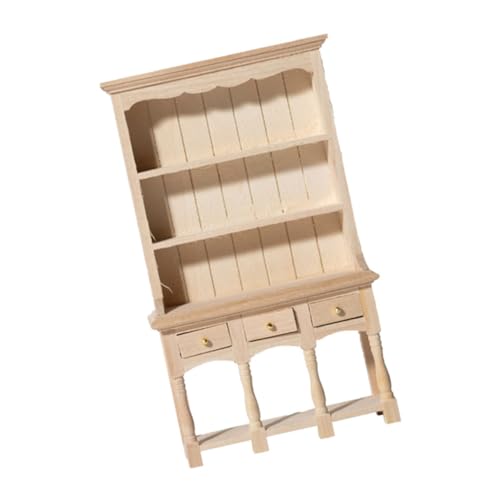 TOYANDONA Miniatur Holz Bücherregal Mit DREI Dollhouse Mini Möbel Für Schlafzimmer Wohnzimmer Und Küche Dekorative Aufbewahrungslösung Für Miniaturen Und Mikrolandschaften TOYANDONA Miniatur Holz Bücherregal Mit DREI Dollhouse Mini Möbel Für Schlafzimmer Wohnzimmer Und Küche Dekorative Aufbewahrungslösung Für Miniaturen Und Mikrolandschaften von TOYANDONA