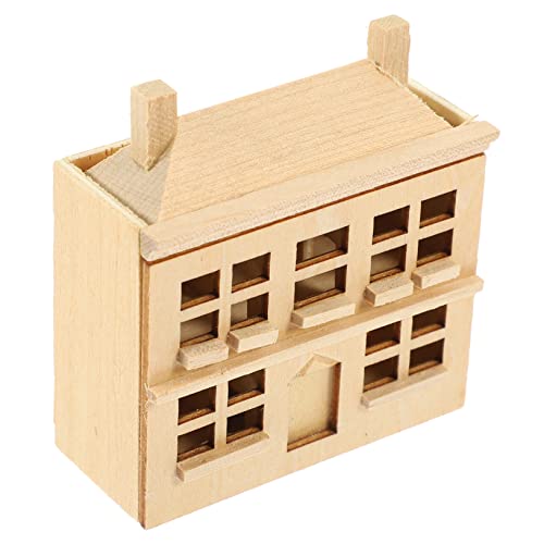 TOYANDONA Puppenhaus Dekoration Miniatur Kinderhäuser Heim Modellhaus Kleine Puppen Puppenhaus Bausatz Mini Enten Mini Puppenmöbel Hausmodell Mini Ornamente Zum Basteln von TOYANDONA