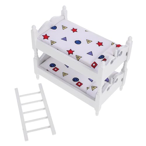 TOYANDONA Puppenhaus Etagen Bett Puppenhausmöbel Mini-hausbett Mini-Modell Miniatur-Puppen-etagenbett Puppenhaus-etagenbett- Etagenbett Für Puppenschlafzimmer Mini-möbelmodelle Holz TOYANDONA Puppenhaus Etagen Bett Puppenhausmöbel Mini-hausbett Mini-Modell Miniatur-Puppen-etagenbett Puppenhaus-etagenbett- Etagenbett Für Puppenschlafzimmer Mini-möbelmodelle Holz von TOYANDONA