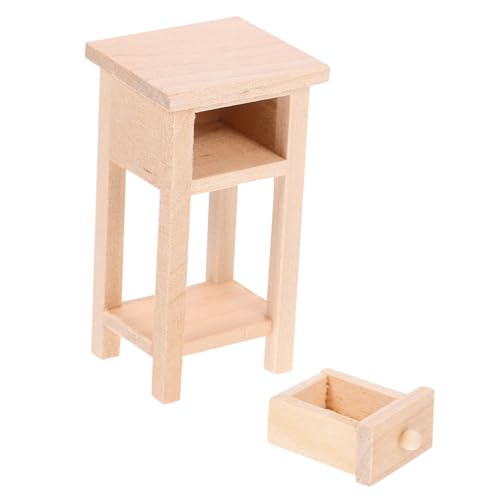 TOYANDONA Puppenhaus Hocker Puppenmöbel Nachttisch Spielzeughaus Mini Couchtisch Puppenspielzeug Nachttisch Schreibtisch Dekoration Bücherregal Mini Küchendekor Mini Ornament TOYANDONA Puppenhaus Hocker Puppenmöbel Nachttisch Spielzeughaus Mini Couchtisch Puppenspielzeug Nachttisch Schreibtisch Dekoration Bücherregal Mini Küchendekor Mini Ornament von TOYANDONA