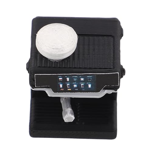TOYANDONA Puppenhaus Kaffeemaschine Puppenhaus Miniatur Küchenzubehör Kaffeemaschine Szenenzubehör Puppenhaus Küchen Kaffeemaschine Küchengeräte Schwarzer Kunststoff TOYANDONA Puppenhaus Kaffeemaschine Puppenhaus Miniatur Küchenzubehör Kaffeemaschine Szenenzubehör Puppenhaus Küchen Kaffeemaschine Küchengeräte Schwarzer Kunststoff von TOYANDONA