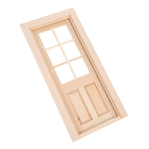 TOYANDONA Puppenhaus Minitüren Und Fenster Mini Puppenhaustüren Und Fenster Miniatur Puppenhauszubehör Miniaturtüren Zum Basteln Maßstab 112 Puppenhausmöbel Türen PVC Khaki TOYANDONA Puppenhaus Minitüren Und Fenster Mini Puppenhaustüren Und Fenster Miniatur Puppenhauszubehör Miniaturtüren Zum Basteln Maßstab 112 Puppenhausmöbel Türen PVC Khaki von TOYANDONA