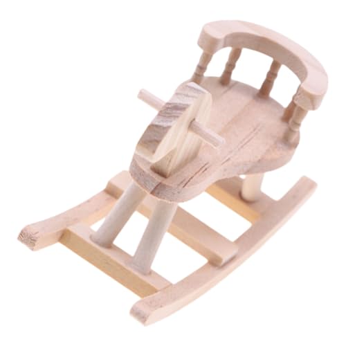 TOYANDONA Mini-möbel Miniatur-Stuhl Spielzeug Miniatur-puppenhausmöbel Mini-Stuhl Modell Jungen Und Mädchen Winziger Möbelstuhl Für Puppenhaus von TOYANDONA