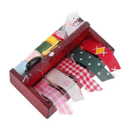 TOYANDONA Puppenhaus Nähzubehör Babypuppenspielzeug Kinderspielzeug Mini Ornamente Für Landschaftsbau Miniatur Miniatur Interessantes Miniatur Modell Holz von TOYANDONA