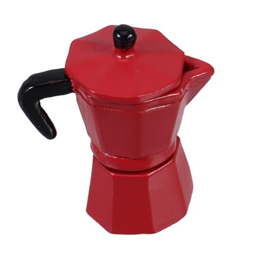 TOYANDONA Puppenhaus -kaffeekanne Küchenzubehör Für Puppenstuben Mini-kaffeekanne Puppenhaus Kaffeekanne Kaffeekannen-modellierungsschmuck Kaffeekanne Für Die Küche Rot Legierung TOYANDONA Puppenhaus -kaffeekanne Küchenzubehör Für Puppenstuben Mini-kaffeekanne Puppenhaus Kaffeekanne Kaffeekannen-modellierungsschmuck Kaffeekanne Für Die Küche Rot Legierung von TOYANDONA