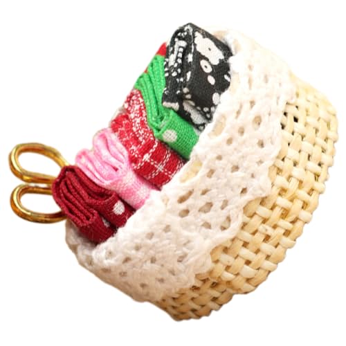 TOYANDONA Puppenhaus-nähkorb Kleinkindspielzeug Puppenbett Babytrage Puppenträger Zubehör Für Babypuppen Mini- Babyspielzeug Verschleißfestes Miniaturmodell Kinderminiaturspielzeug Stoff TOYANDONA Puppenhaus-nähkorb Kleinkindspielzeug Puppenbett Babytrage Puppenträger Zubehör Für Babypuppen Mini- Babyspielzeug Verschleißfestes Miniaturmodell Kinderminiaturspielzeug Stoff von TOYANDONA