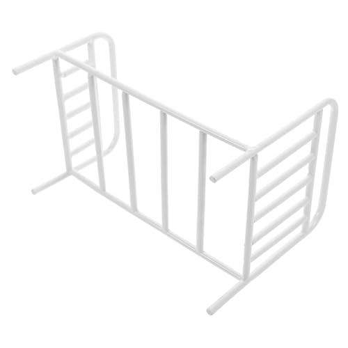 TOYANDONA Puppenhausbett Koje Möbel Etagenbetten Für Puppen Puppenstubenbetten Realistisches Schlafzimmerzubehör Simulieren Ornament Krippe Einzel Wiedergeboren Babyspielzeugbett Eisen Weiß TOYANDONA Puppenhausbett Koje Möbel Etagenbetten Für Puppen Puppenstubenbetten Realistisches Schlafzimmerzubehör Simulieren Ornament Krippe Einzel Wiedergeboren Babyspielzeugbett Eisen Weiß von TOYANDONA