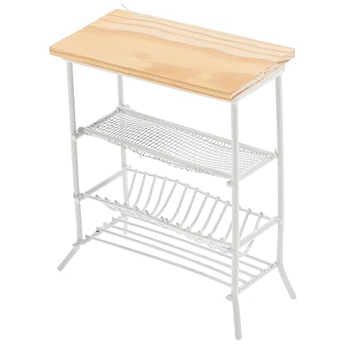 TOYANDONA Puppenhausregal Kissen Unterlage Outdoor-Toaster Außendekoration Anhänger puppenstubenmöbel Dollhouse Furniture Miniaturmöbel Miniatur-Hausmöbel Mini House Accessoires Holz Weiß TOYANDONA Puppenhausregal Kissen Unterlage Outdoor-Toaster Außendekoration Anhänger puppenstubenmöbel Dollhouse Furniture Miniaturmöbel Miniatur-Hausmöbel Mini House Accessoires Holz Weiß von TOYANDONA