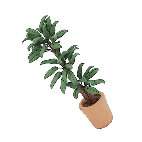 TOYANDONA Puppenhausreicher Baum Künstliche Pflanzen Für Den Innenbereich Künstliche Pflanzen Drinnen Pflanzenbonsai Puppenhaus-minipflanze Innendekoration Grün Harz Topfpflanze Ornamente TOYANDONA Puppenhausreicher Baum Künstliche Pflanzen Für Den Innenbereich Künstliche Pflanzen Drinnen Pflanzenbonsai Puppenhaus-minipflanze Innendekoration Grün Harz Topfpflanze Ornamente von TOYANDONA
