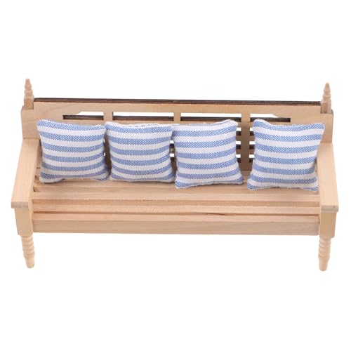 TOYANDONA Puppenhausstuhl Puppenhaussofa Mit Kissen Mini Puppenmöbel Puppenhausstuhl Kleiner Puppenstuhl Hocker Miniatur Sofastuhl Mini Bank Mit Kissen Puppenhauscouch Holz Khaki TOYANDONA Puppenhausstuhl Puppenhaussofa Mit Kissen Mini Puppenmöbel Puppenhausstuhl Kleiner Puppenstuhl Hocker Miniatur Sofastuhl Mini Bank Mit Kissen Puppenhauscouch Holz Khaki von TOYANDONA