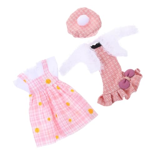 TOYANDONA Puppenkleider Mädchen Puppenkleidung mit Plüschjacke Meerjungfrau Rock Süßes für Geburtstag Feiertage TOYANDONA Puppenkleider Mädchen Puppenkleidung mit Plüschjacke Meerjungfrau Rock Süßes für Geburtstag Feiertage von TOYANDONA