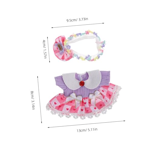 TOYANDONA Puppenkleidkleid Puppenprinzessinrock Babypuppen -Outfits Kinderspielzeugkleidung Accessoires Puppen-Cosplay-Outfit Puppenhauszubehör Miniaturpuppenkleidung Puppenzubehör Stoff TOYANDONA Puppenkleidkleid Puppenprinzessinrock Babypuppen -Outfits Kinderspielzeugkleidung Accessoires Puppen-Cosplay-Outfit Puppenhauszubehör Miniaturpuppenkleidung Puppenzubehör Stoff von TOYANDONA