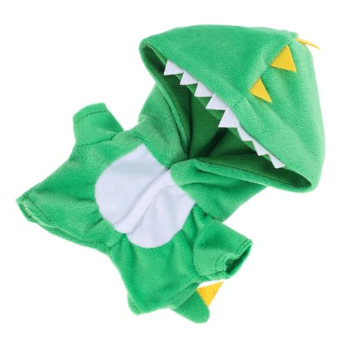 TOYANDONA Puppenkleidung Dinosaurier Einteiler Atmungsaktiv Leicht Zum Anziehen Für Puppen Jungen Mädchen von TOYANDONA
