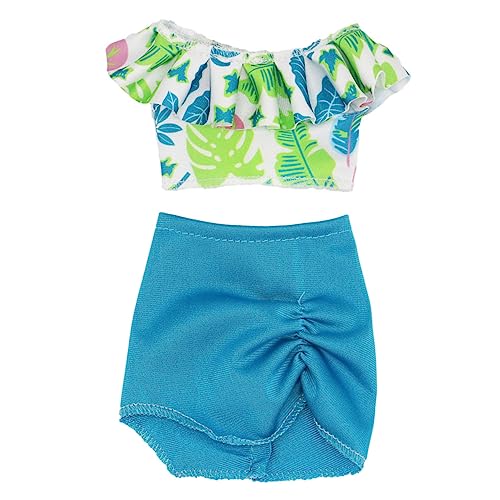 TOYANDONA Puppenkleidung Puppen Set puppenspielzeug Puppenkostüme Puppenoverall Puppenanzug mädchen Kleid Meerjungfrau Puppe Outfit für Puppe Kleidung für Puppen Stoff von TOYANDONA