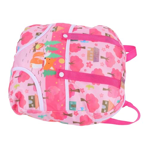 TOYANDONA Puppenrucksack Puppentragen für kleine Mädchen Puppenspielzeug, Puppenträger Kleiner Rucksack Aufbewahrungstasche für Cartoon-Puppen Rucksack für Mädchen Babypuppentasche Polyester TOYANDONA Puppenrucksack Puppentragen für kleine Mädchen Puppenspielzeug, Puppenträger Kleiner Rucksack Aufbewahrungstasche für Cartoon-Puppen Rucksack für Mädchen Babypuppentasche Polyester von TOYANDONA