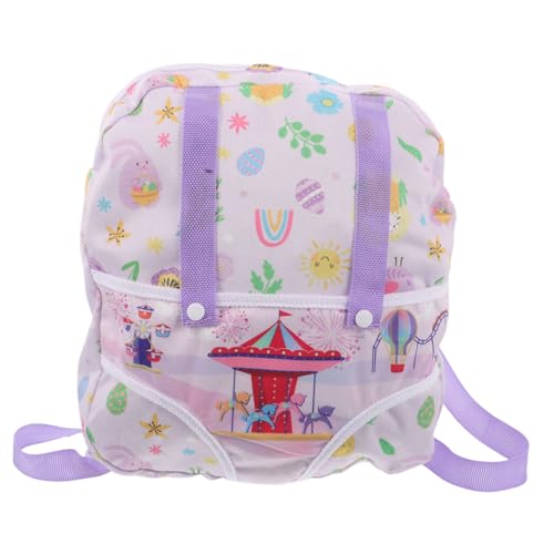 TOYANDONA Kinder-Rucksack Für Puppenzubehör Mini-spielzeugtasche Mit Puppenmuster Für Schule Und Spiel TOYANDONA Kinder-Rucksack Für Puppenzubehör Mini-spielzeugtasche Mit Puppenmuster Für Schule Und Spiel von TOYANDONA