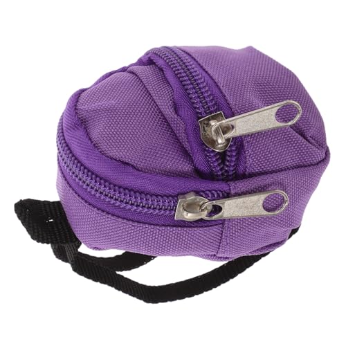 TOYANDONA Mini-Puppen Puppenrucksack So Tun, Als Spiele Rucksack Mini-Rucksack-schlüsselanhänger Kleine Puppentasche Mini-Rucksack Für Puppen Puppenreisetasche Puppen-klassenzimmermöbel Stoff Violett TOYANDONA Mini-Puppen Puppenrucksack So Tun, Als Spiele Rucksack Mini-Rucksack-schlüsselanhänger Kleine Puppentasche Mini-Rucksack Für Puppen Puppenreisetasche Puppen-klassenzimmermöbel Stoff Violett von TOYANDONA