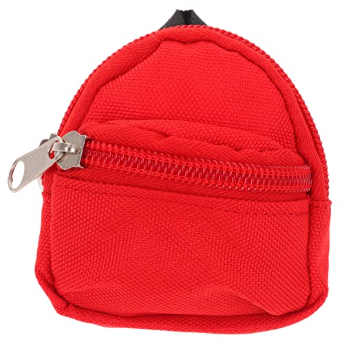 TOYANDONA Puppenrucksack Mini-Schultasche Für Puppen Rotes Miniatur-puppenornament Und Sicher Für Puppenfotografie-Requisiten TOYANDONA Puppenrucksack Mini-Schultasche Für Puppen Rotes Miniatur-puppenornament Und Sicher Für Puppenfotografie-Requisiten von TOYANDONA