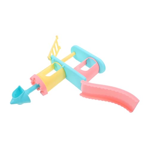 TOYANDONA Puppenschlossrutsche spielhaus für Spielhausmodell Spielplatzmodell Puppenhausschrauben Puppenhausmöbel Miniatur Heimdekorationen Puppenhaushandwerk Abs TOYANDONA Puppenschlossrutsche spielhaus für Spielhausmodell Spielplatzmodell Puppenhausschrauben Puppenhausmöbel Miniatur Heimdekorationen Puppenhaushandwerk Abs von TOYANDONA