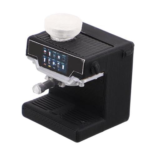 TOYANDONA Puppenstuben-kaffeemaschine Puppenhauszubehör Miniatur-puppenstubenmöbel Kaffeemaschine Moderne Puppenstubenmöbel Möbel Puppenhaus Miniaturmöbel Black Plastik TOYANDONA Puppenstuben-kaffeemaschine Puppenhauszubehör Miniatur-puppenstubenmöbel Kaffeemaschine Moderne Puppenstubenmöbel Möbel Puppenhaus Miniaturmöbel Black Plastik von TOYANDONA