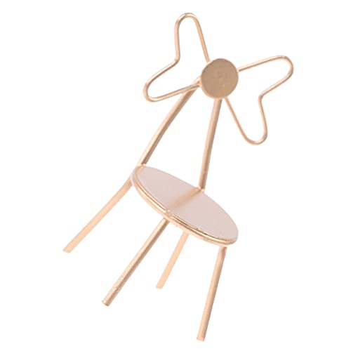 TOYANDONA Puppenstubenstuhl Miniaturen Figuren Puppenbett Puppenhaus Schemel bastelzeug handwerkskunst stylingbã¼rsten miniaturhaus Mini-Schminkstuhl Dolly- - Metall Golden TOYANDONA Puppenstubenstuhl Miniaturen Figuren Puppenbett Puppenhaus Schemel bastelzeug handwerkskunst stylingbã¼rsten miniaturhaus Mini-Schminkstuhl Dolly- - Metall Golden von TOYANDONA