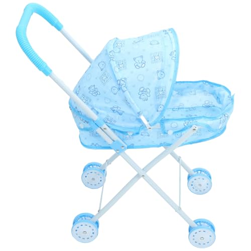 TOYANDONA Puppenwagen Kleinkinderspielzeug Babypuppe Babyspielzeugwagen Beweglicher Kinderwagen Modell Kinderwagen Für Puppen Spielwagen Kinderwagen Kleinteileregal Puppen TOYANDONA Puppenwagen Kleinkinderspielzeug Babypuppe Babyspielzeugwagen Beweglicher Kinderwagen Modell Kinderwagen Für Puppen Spielwagen Kinderwagen Kleinteileregal Puppen von TOYANDONA
