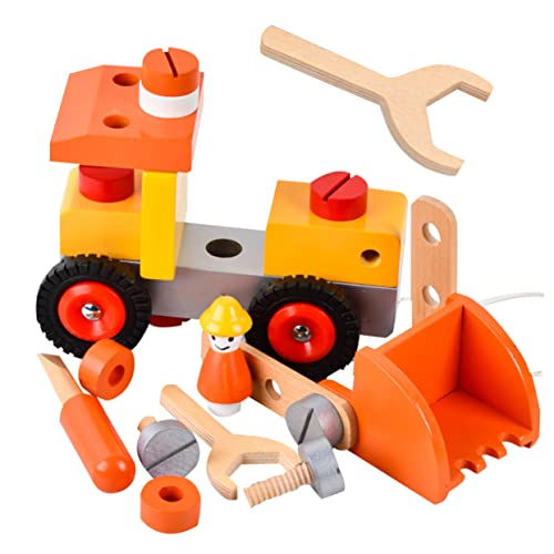 TOYANDONA Aufbauspielzeug Bagger Modell Fahrzeug Aus Pädagogisches Konstruktionsspielzeug Für Zerlegbares Für Jungen Und ädchen Ideales Für Kleine Bauingenieure TOYANDONA Aufbauspielzeug Bagger Modell Fahrzeug Aus Pädagogisches Konstruktionsspielzeug Für Zerlegbares Für Jungen Und ädchen Ideales Für Kleine Bauingenieure von TOYANDONA