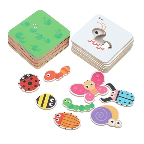 TOYANDONA Puzzle Dinosaurier und Tiere Educational Matching Jigsaw für Jungen und Mädchen Fördert Beobachtung und Farberkennung Geeignet Ab Jahren von TOYANDONA