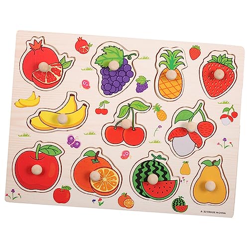 TOYANDONA Puzzle aus Holz Thema Montessori Lernspielzeug für Fördert Hand Auge Koordination Kognitive Fähigkeiten und Kreatives für Kleinkinder Ab Jahr TOYANDONA Puzzle aus Holz Thema Montessori Lernspielzeug für Fördert Hand Auge Koordination Kognitive Fähigkeiten und Kreatives für Kleinkinder Ab Jahr von TOYANDONA