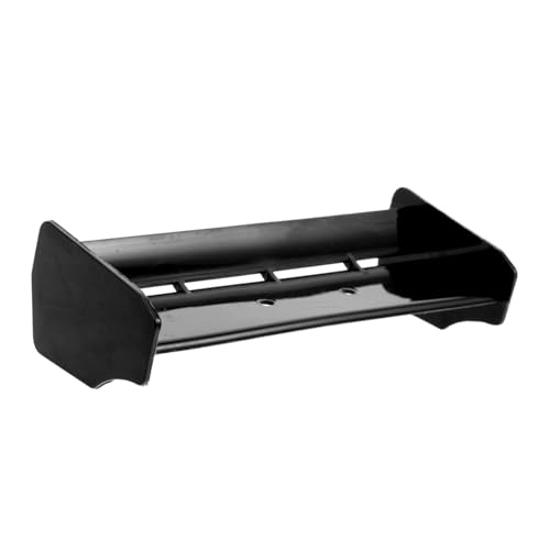 TOYANDONA Racing Auto Spoiler Zubehör für Offroad Drift Robustes Vielseitiges Design für Mini Modellautos Schwarzes Ersatzteil für Tuning von TOYANDONA