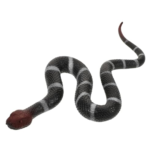 TOYANDONA Realistische TPR Schlange Figur Soft Toy Flexibel Angenehm Für Sichere Garten Deko Halloween Streich Lernmodell TOYANDONA Realistische TPR Schlange Figur Soft Toy Flexibel Angenehm Für Sichere Garten Deko Halloween Streich Lernmodell von TOYANDONA