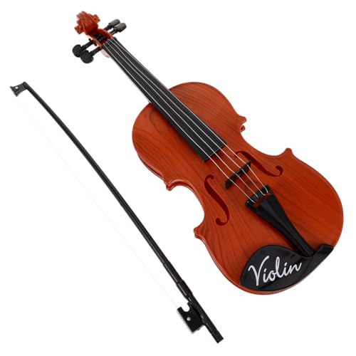 TOYANDONA Realistische Violine Ornament Jungen Und Mädchen Musikinstrument Musikspielzeug Kunststoff Violine Spielzeug Für Kinder TOYANDONA Realistische Violine Ornament Jungen Und Mädchen Musikinstrument Musikspielzeug Kunststoff Violine Spielzeug Für Kinder von TOYANDONA