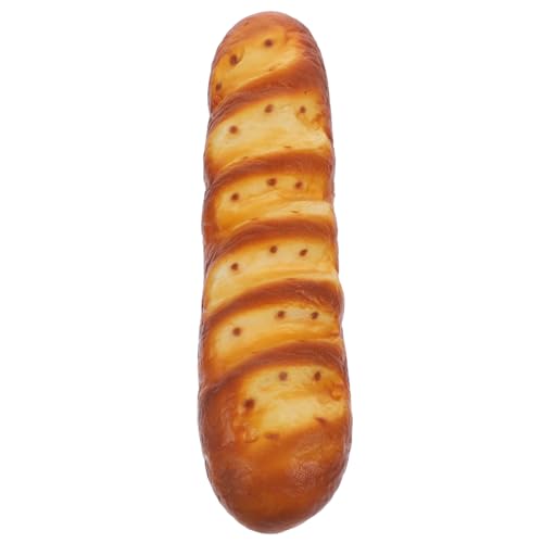 TOYANDONA Realistisches Baguette Modell Künstliches Brot Dekoobjekt aus PU für Ladendekoration Fotorequisit Lebensechte Simulation für Schaufenster und Food Fotografie von TOYANDONA