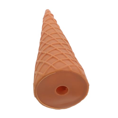 TOYANDONA Realistisches Eiscreme Waffelmodell Karamellfarben Lifelike Deko Simulation für Fotografie und Party Stabiles Künstliches Lebensmittelmodell für Zuhause und Pretend Play TOYANDONA Realistisches Eiscreme Waffelmodell Karamellfarben Lifelike Deko Simulation für Fotografie und Party Stabiles Künstliches Lebensmittelmodell für Zuhause und Pretend Play von TOYANDONA