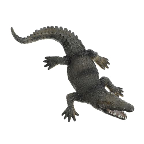 TOYANDONA Realistisches Krokodil Modell Aus Lebensnahe Tierfigur Für Pädagogisches Zur Der Tierwelt Und Biologischen Vielfalt Ideales Lernspielzeug Für Kleine von TOYANDONA