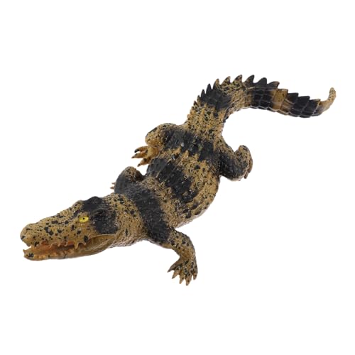 TOYANDONA Realistisches Lernspielzeug Krokodil Modell aus Weichem Pädagogisches Nachahmungstier für Kreative Naturerfahrung und Fantasievolles Zuhause Klassenzimmer TOYANDONA Realistisches Lernspielzeug Krokodil Modell aus Weichem Pädagogisches Nachahmungstier für Kreative Naturerfahrung und Fantasievolles Zuhause Klassenzimmer von TOYANDONA