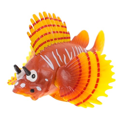 TOYANDONA Realistisches Löwenfisch Modell Tierfigur mit Lebensechter Gestaltung Farbenfrohes Aquarium Deko Lernspielzeug für Pädagogisches Tiermodell für Wohn Kinderzimmer TOYANDONA Realistisches Löwenfisch Modell Tierfigur mit Lebensechter Gestaltung Farbenfrohes Aquarium Deko Lernspielzeug für Pädagogisches Tiermodell für Wohn Kinderzimmer von TOYANDONA