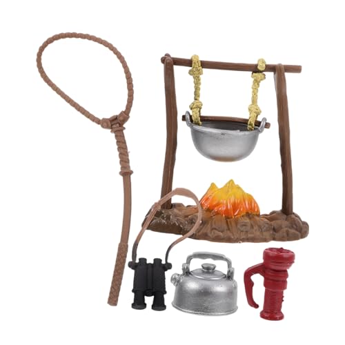TOYANDONA Realistisches Outdoor Camping für Überlebensausrüstung Teiliges Nachbildungskit für Interaktives Lernen und Abenteuer im Freien von TOYANDONA