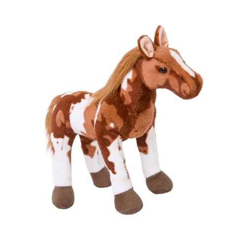 TOYANDONA Realistisches Pferde Plüschtier Kuscheltier Pferdemodell Stofftier Kinderzimmer Dekoration und Komfortabel Kissen TOYANDONA Realistisches Pferde Plüschtier Kuscheltier Pferdemodell Stofftier Kinderzimmer Dekoration und Komfortabel Kissen von TOYANDONA