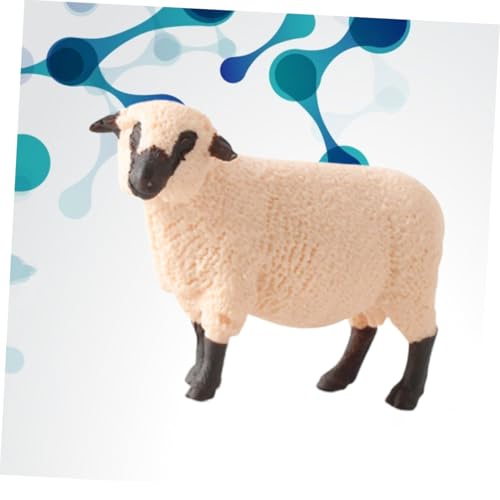 TOYANDONA Realistisches Schaf Modell Kunststoff Figur Kreatives Tier Ornament für Ab Monate Dekoration Tisch Desktop Geschenk TOYANDONA Realistisches Schaf Modell Kunststoff Figur Kreatives Tier Ornament für Ab Monate Dekoration Tisch Desktop Geschenk von TOYANDONA