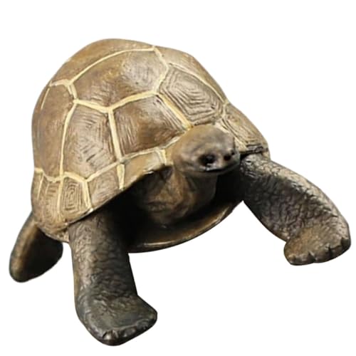 TOYANDONA Realistisches Schildkrötenmodell aus Kunststoff Täuschend Echte Landschildkröte Figur für Pädagogisches und Dekorative Tierornamente für Haus und Garten TOYANDONA Realistisches Schildkrötenmodell aus Kunststoff Täuschend Echte Landschildkröte Figur für Pädagogisches und Dekorative Tierornamente für Haus und Garten von TOYANDONA