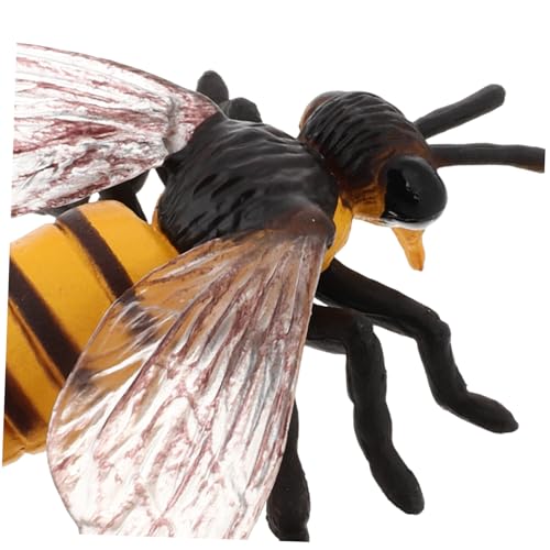 TOYANDONA Realistisches Solider Bienen Kinderfigur Pädagogisches Insektenmodell für Kognitive Entwicklung Lernspielzeug für Junge Mädchen Insekten Bastelset TOYANDONA Realistisches Solider Bienen Kinderfigur Pädagogisches Insektenmodell für Kognitive Entwicklung Lernspielzeug für Junge Mädchen Insekten Bastelset von TOYANDONA