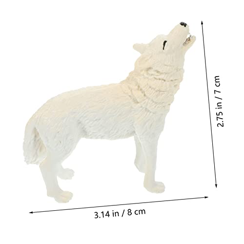 TOYANDONA Realistisches Wolf Modell aus Kunststoff Wütender Wolf als Dekorative Tierfigur für Waldtiere Detailgetreues Wildlife Robustes Desktop Ornament und Pädagogisches TOYANDONA Realistisches Wolf Modell aus Kunststoff Wütender Wolf als Dekorative Tierfigur für Waldtiere Detailgetreues Wildlife Robustes Desktop Ornament und Pädagogisches von TOYANDONA
