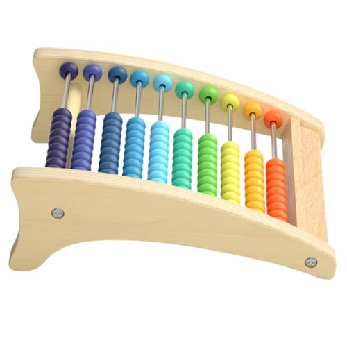 TOYANDONA Rechenhilfe Buntes Perlen Montessori Mathe Lernspielzeug für Vorschule Grundschule Entwicklung Logisches Denken Addieren Subtrahieren Farbenfrohes Rechenbrett für Matheförderung TOYANDONA Rechenhilfe Buntes Perlen Montessori Mathe Lernspielzeug für Vorschule Grundschule Entwicklung Logisches Denken Addieren Subtrahieren Farbenfrohes Rechenbrett für Matheförderung von TOYANDONA